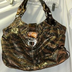 Vintage gg..ing embellished purse